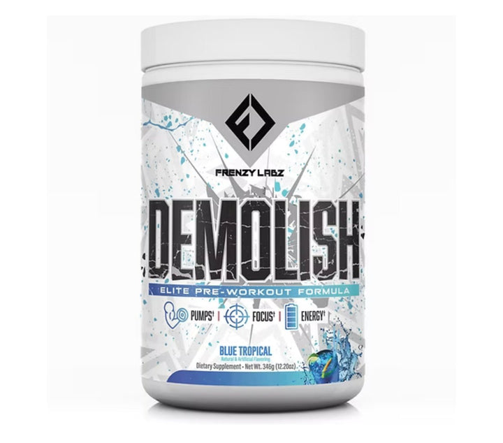 Frenzy Labz Demolish Pre Workout Grape Bubblegum | Anthem Supplements Canada