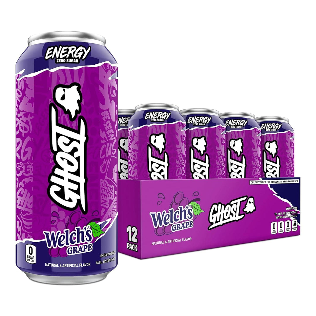 Ghost Energy Drink Welch's Grape | Anthem Supplements Canada