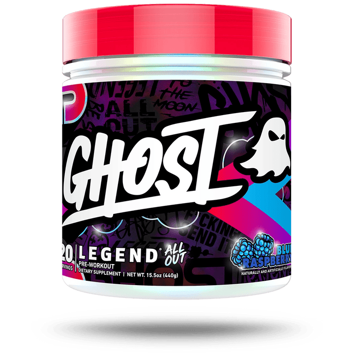 Ghost Legend All Out - 40 Servings Blue Raspberry | Anthem Supplements Canada