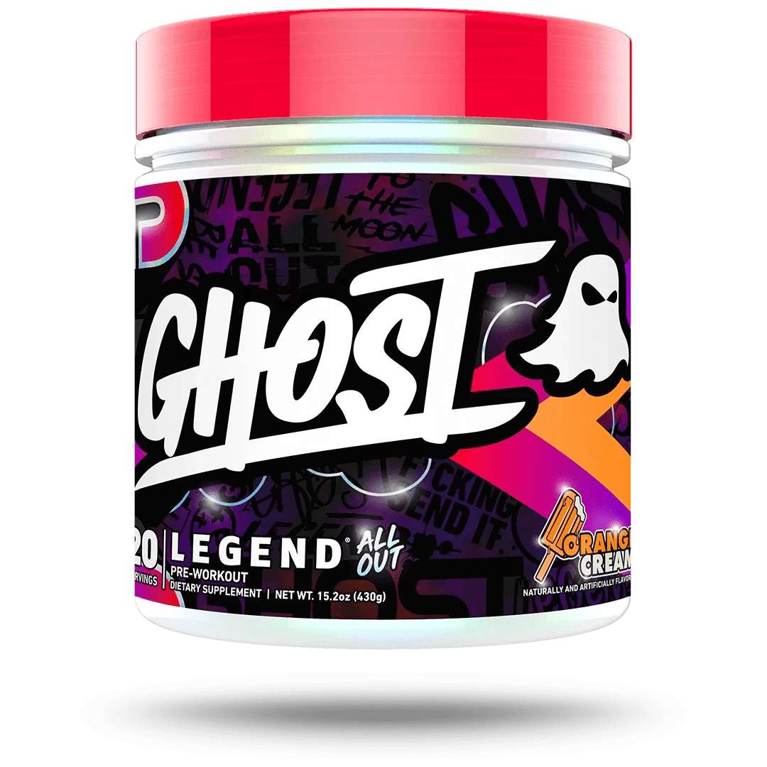 Ghost Legend All Out 40 Servings Orange Cream | Anthem Supplements Canada