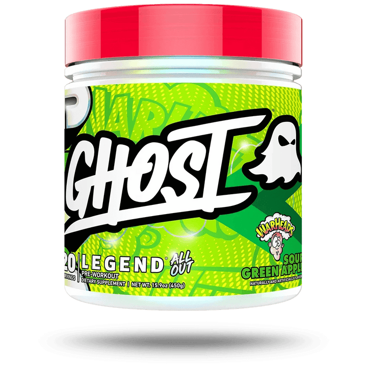 Ghost Legend All Out 40 Servings Warheads Sour | Anthem Supplements Canada