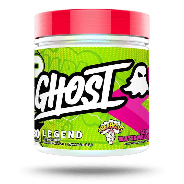 Ghost Legend Pre - Workout - 60 Servings Warheads Sour Watermelon | Anthem Supplements Canada