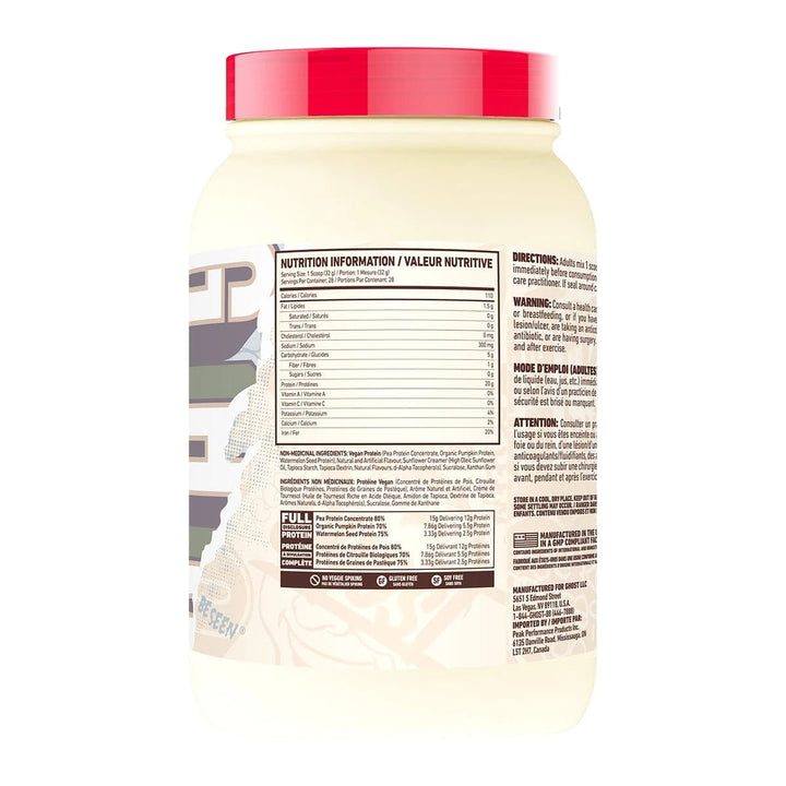 Ghost Vegan Protein Banana Pancake | Anthem Supplements Canada