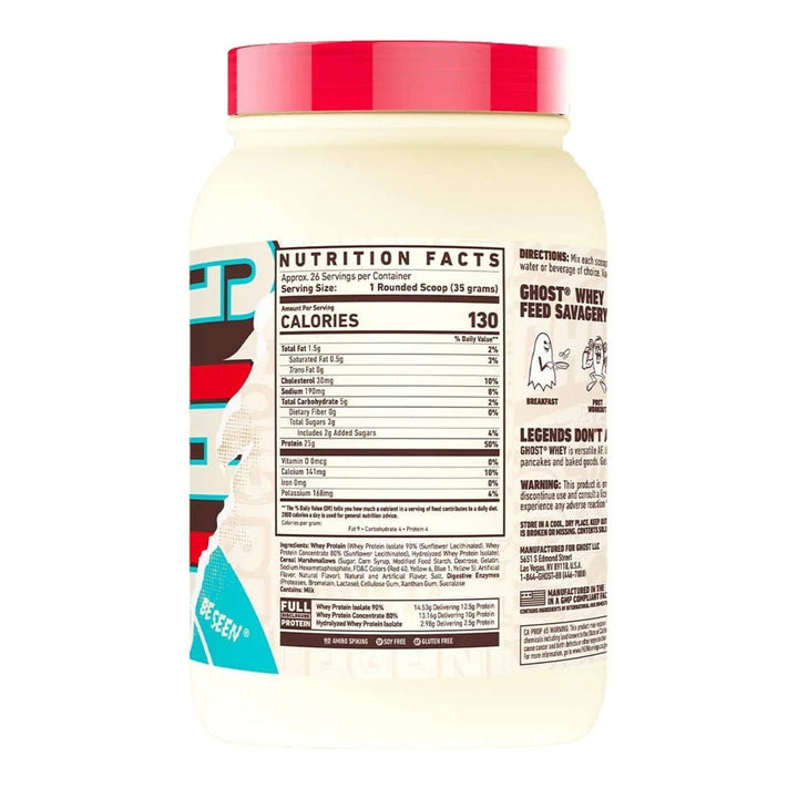 Ghost Whey Marshmallow | Anthem Supplements Canada
