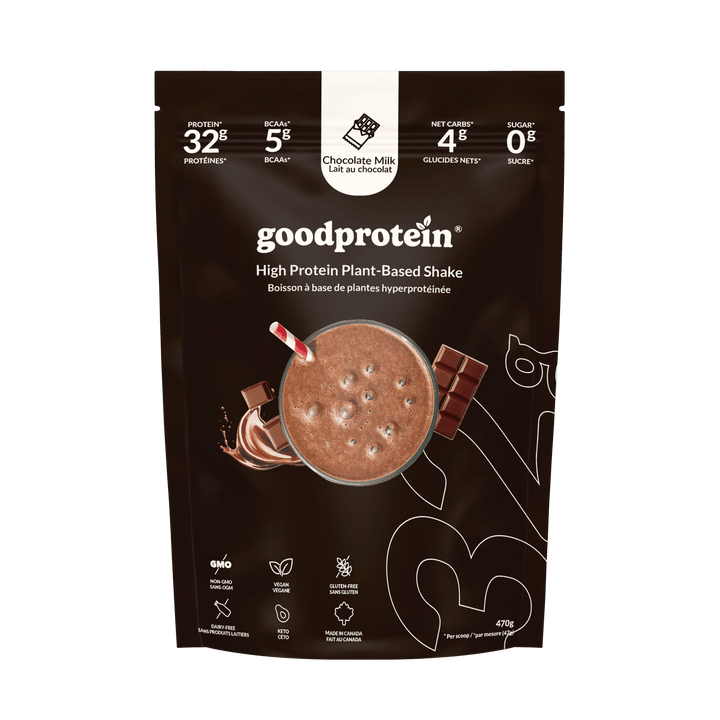 Good Protein 32g High Protein Shake Chocolate Milk | Anthem Supplements Canada