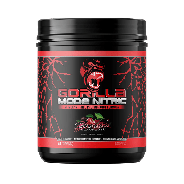 Gorilla Mode Nitric Pre - Workout Cherry Blackout | Anthem Supplements Canada