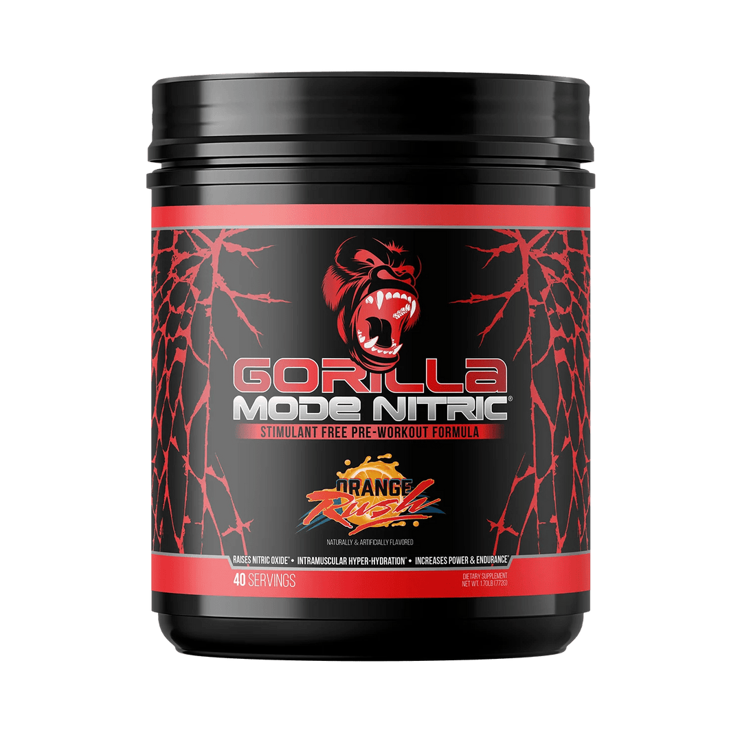 Gorilla Mode Nitric Pre - Workout Orange Rush | Anthem Supplements Canada
