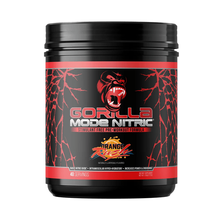 Gorilla Mode Nitric Pre - Workout Orange Rush | Anthem Supplements Canada