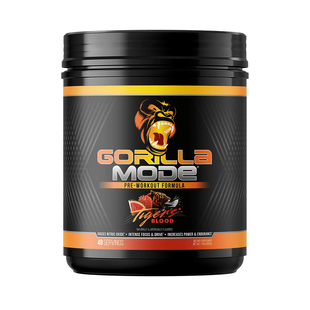 Gorilla Mode Pre - Workout Tiger's Blood | Anthem Supplements Canada