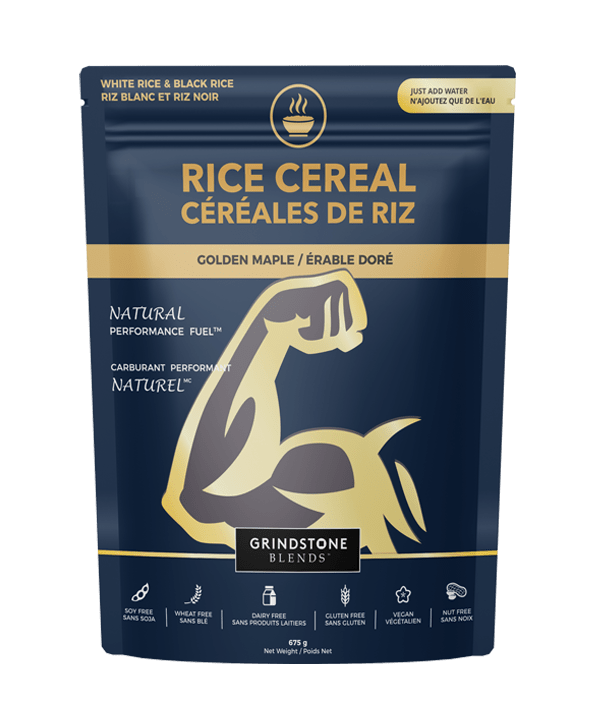 Grindstone Blends Cream of Rice 675g Golden Maple | Anthem Supplements Canada