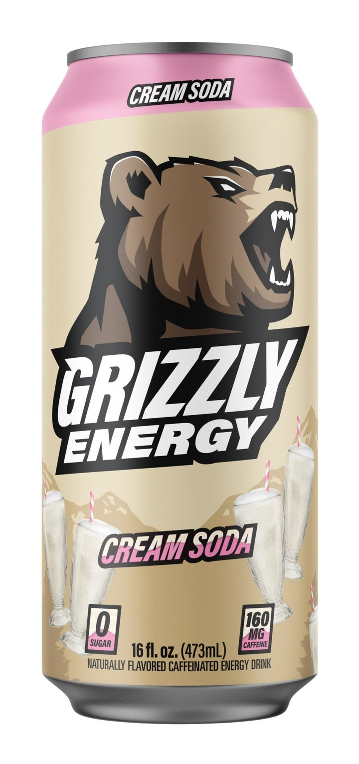 Grizzly Energy Drink Root Beer | Anthem Supplements Canada