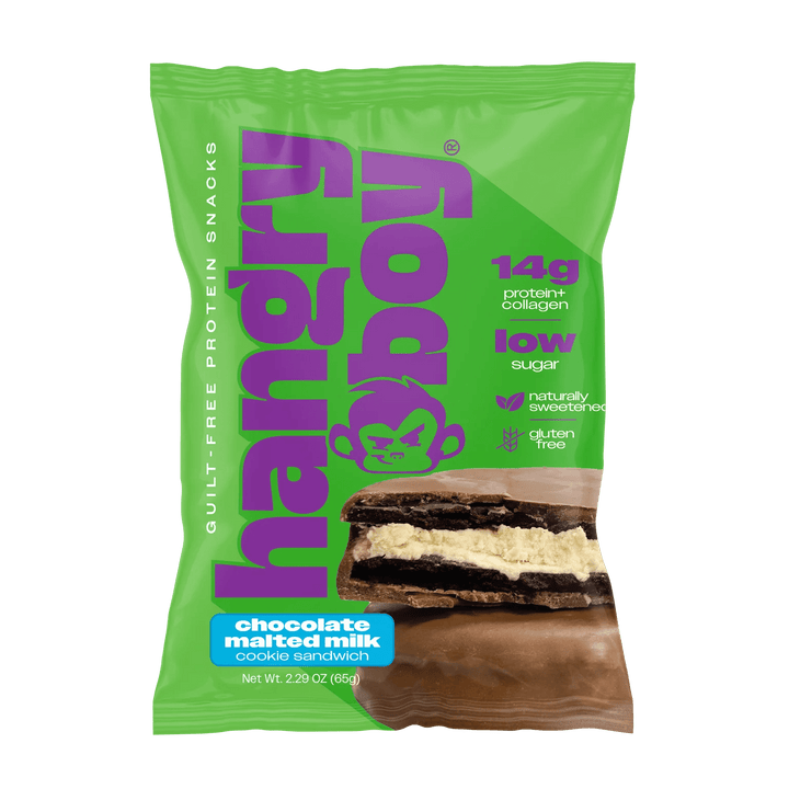 Hangry Boy Protein Cookies Chocolate Malted Milk | Anthem Supplements Canada