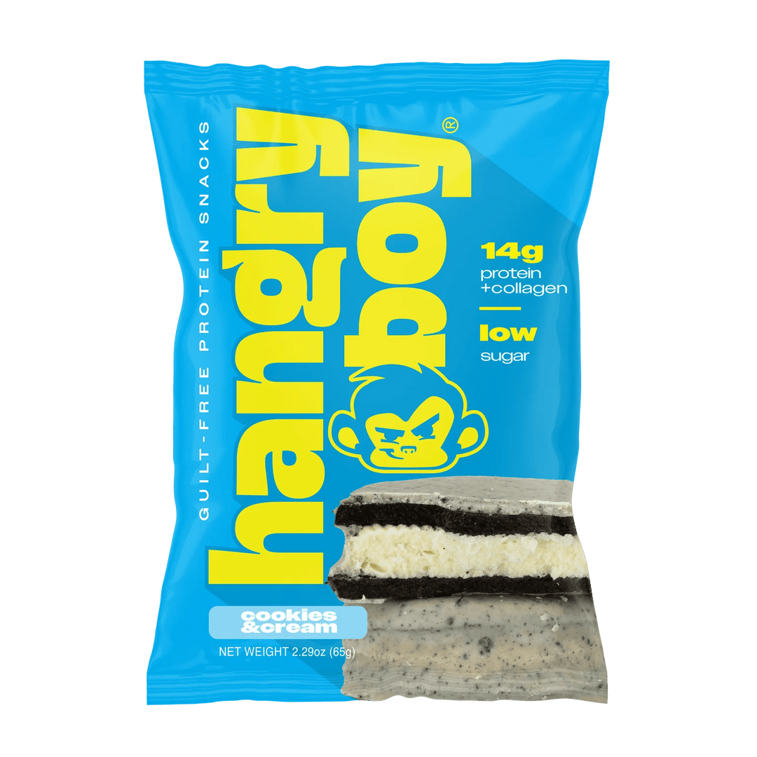 Hangry Boy Protein Cookies Cookies & Cream | Anthem Supplements Canada