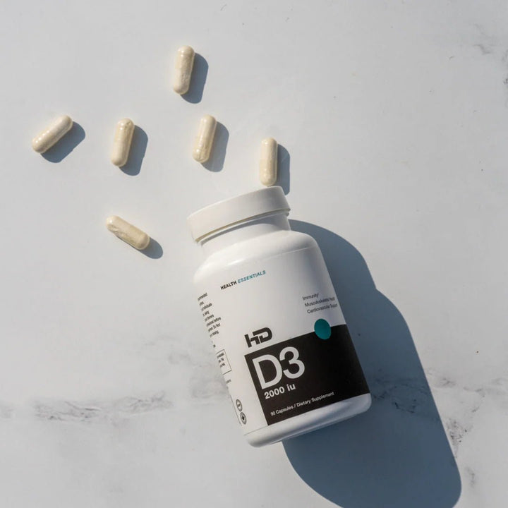HD Muscle D3 2000 IU 90 Servings | Anthem Supplements Canada