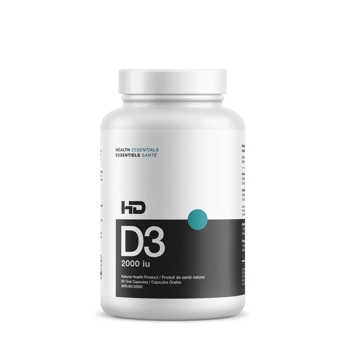 HD Muscle D3 2000 IU 90 Servings | Anthem Supplements Canada