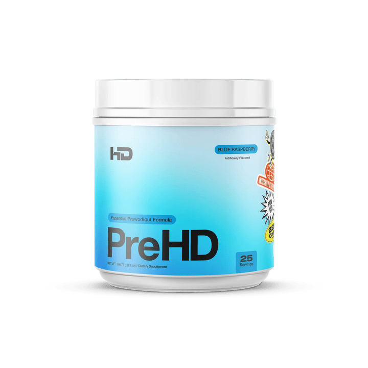 HD Muscle PreHD Essential Blue Raspberry | Anthem Supplements Canada