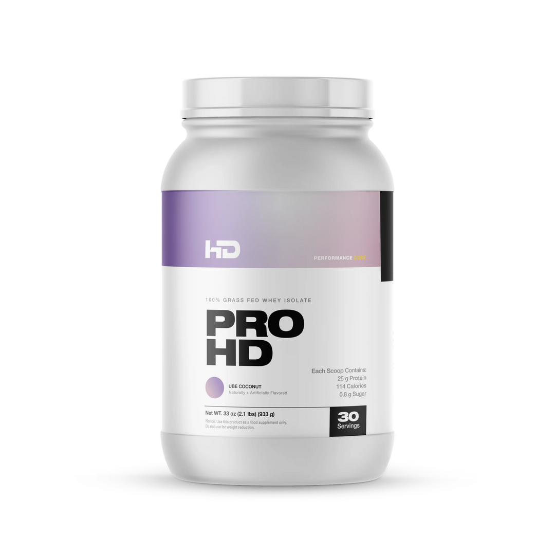 HD Muscle ProHD 100% Grass Fed Protein Isolate Ube Coconut | Anthem Supplements Canada