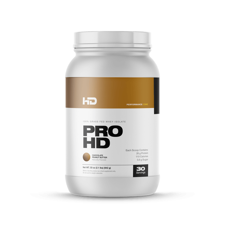 HD Muscle ProHD 100% Grass Fed Whey Protein Isolate Chocolate Peanut Butter | Anthem Supplements Canada