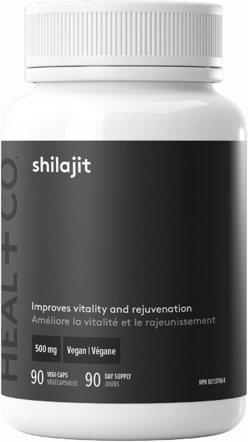 HEAL + CO. Himalayan Shilajit – 100% Pure High Potency Resin Extract | Anthem Supplements Canada