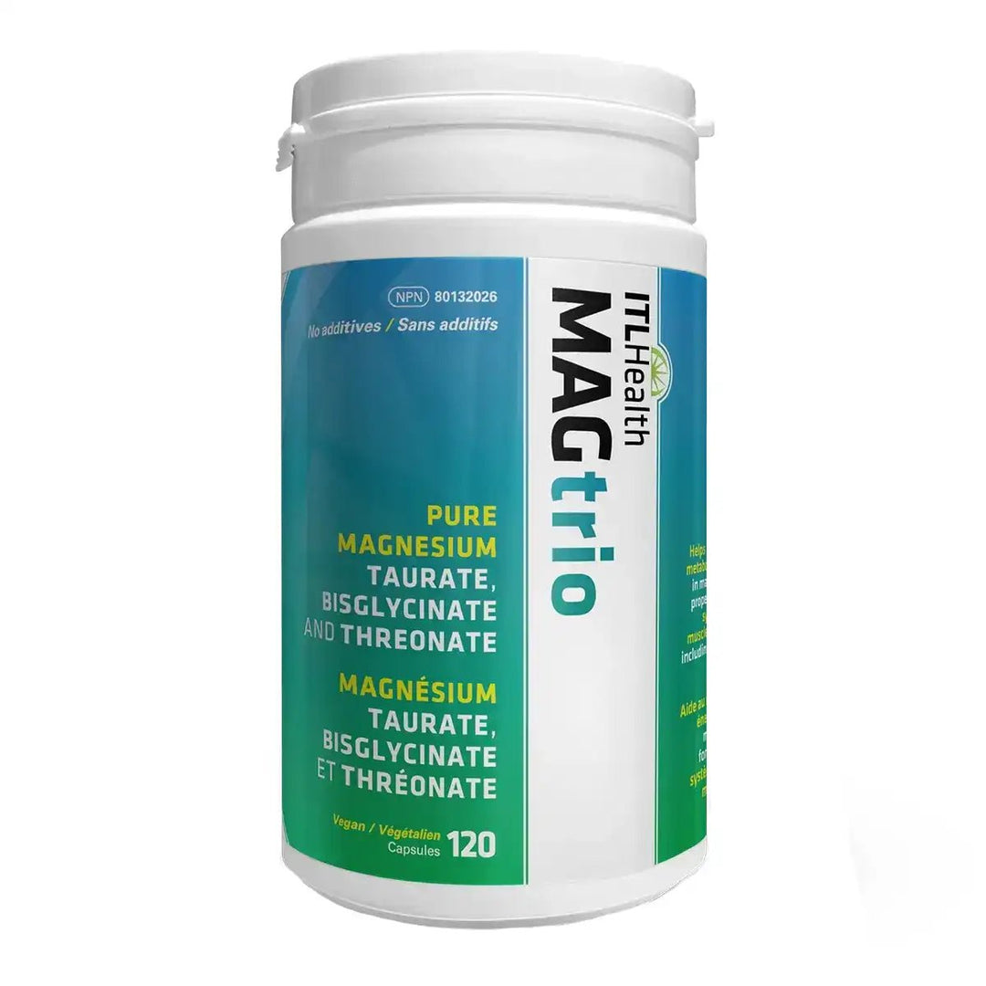 ITL Health MAGtrio 120 Veggie Caps | Anthem Supplements Canada