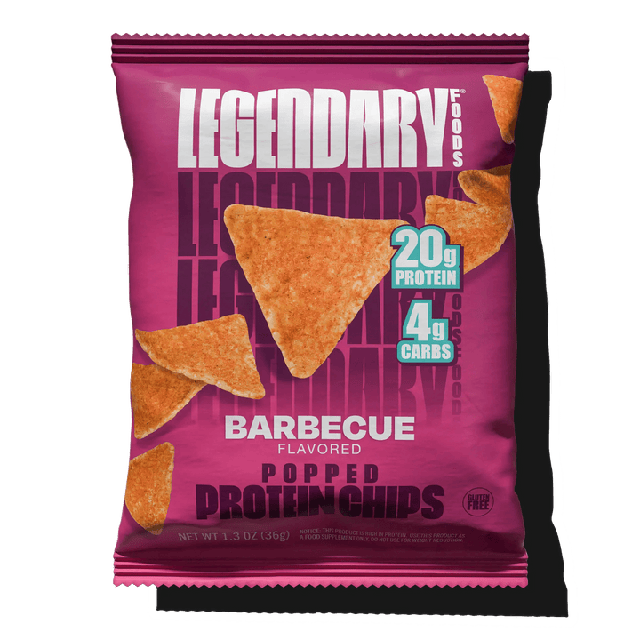 Legendary Foods Protein Chips - 34g Barbeque | Anthem Supplements Canada