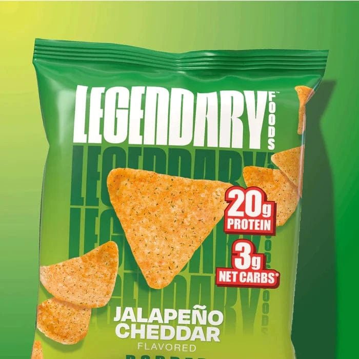 Legendary Foods Protein Chips Jalapeno | Anthem Supplements Canada