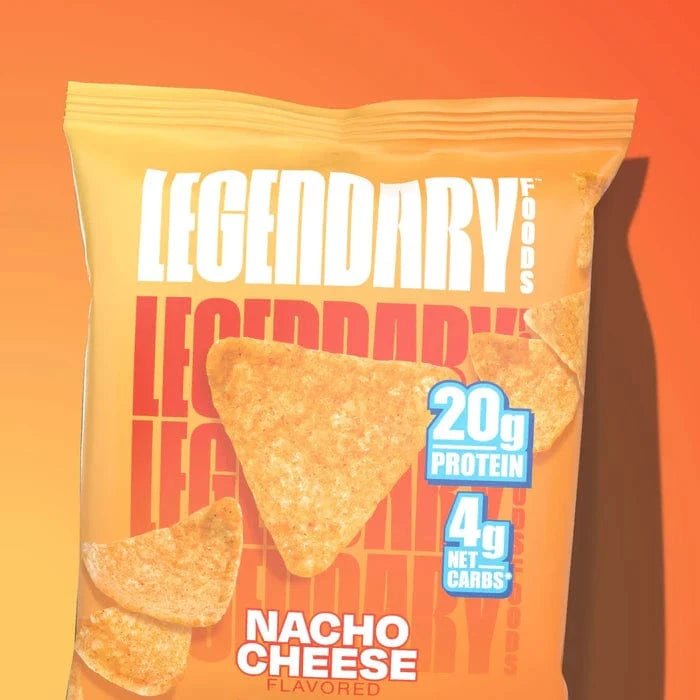 Legendary Foods Protein Chips Nacho Cheese | Anthem Supplements Canada