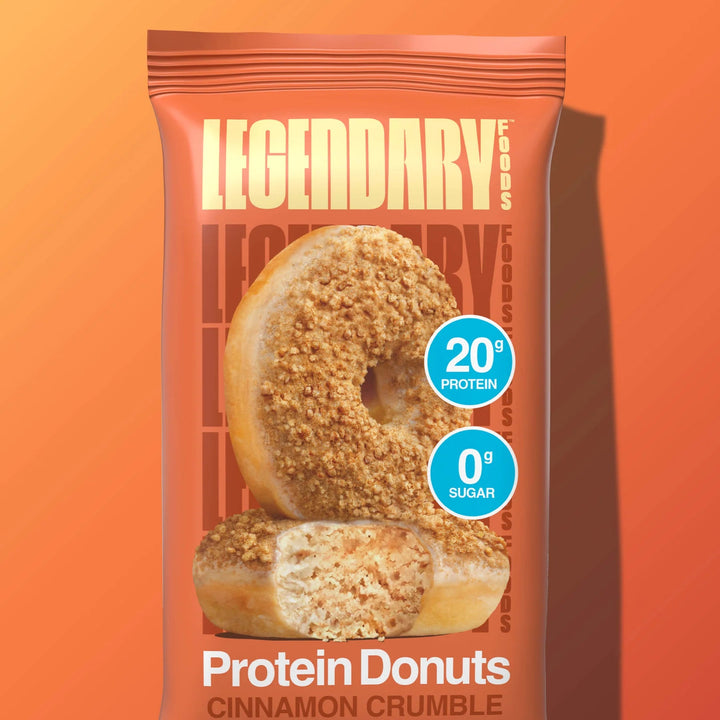 Legendary Foods Protein Donuts Cinnamon Crumble | Anthem Supplements Canada