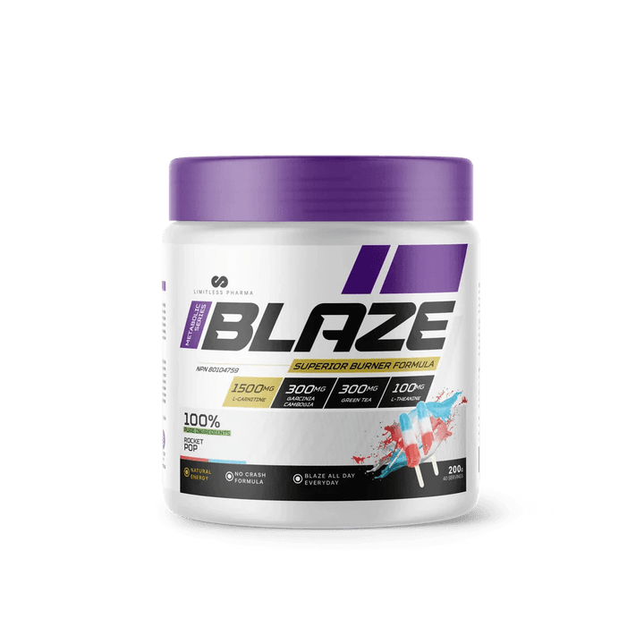 Limitless Pharma BLAZE Rocket Pop | Anthem Supplements Canada