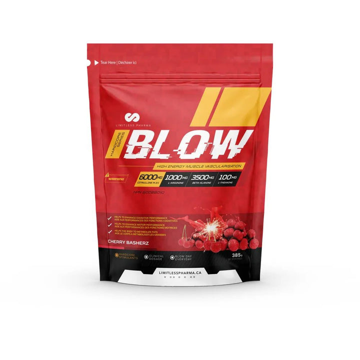 Limitless Pharma BLOW Cherry Basherz | Anthem Supplements Canada