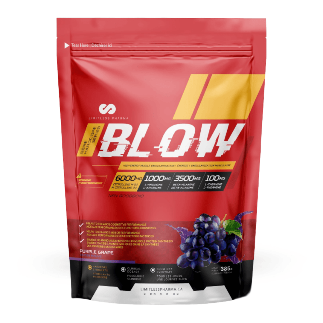 Limitless Pharma BLOW Grape | Anthem Supplements Canada