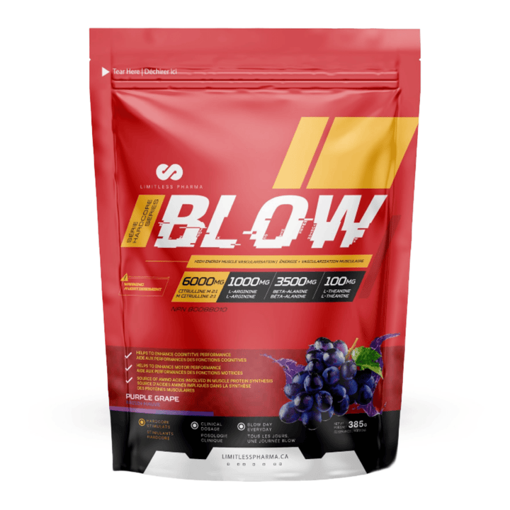 Limitless Pharma BLOW Grape | Anthem Supplements Canada