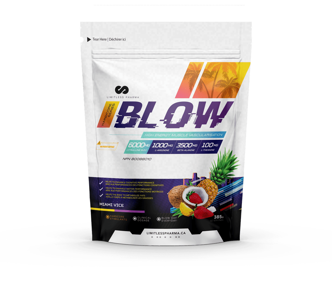 Limitless Pharma BLOW Miami Vice | Anthem Supplements Canada