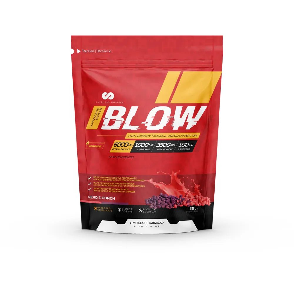 Limitless Pharma BLOW Nerd'z Punch | Anthem Supplements Canada