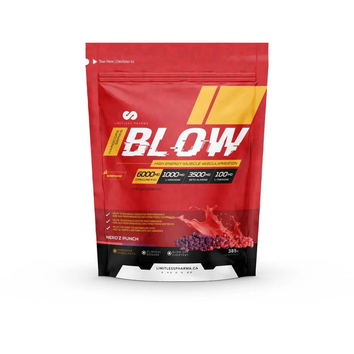 Limitless Pharma BLOW Nerd'z Punch | Anthem Supplements Canada