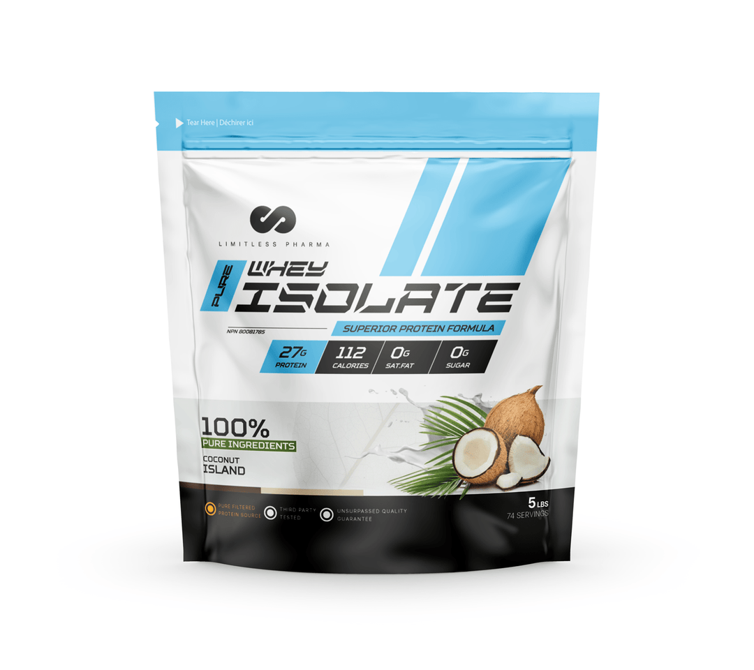Limitless Pharma Isolate Coconut Island | Anthem Supplements Canada