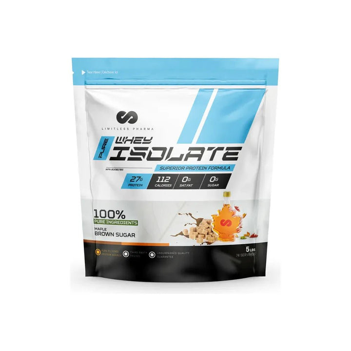 Limitless Pharma Isolate Maple Brown Sugar | Anthem Supplements Canada