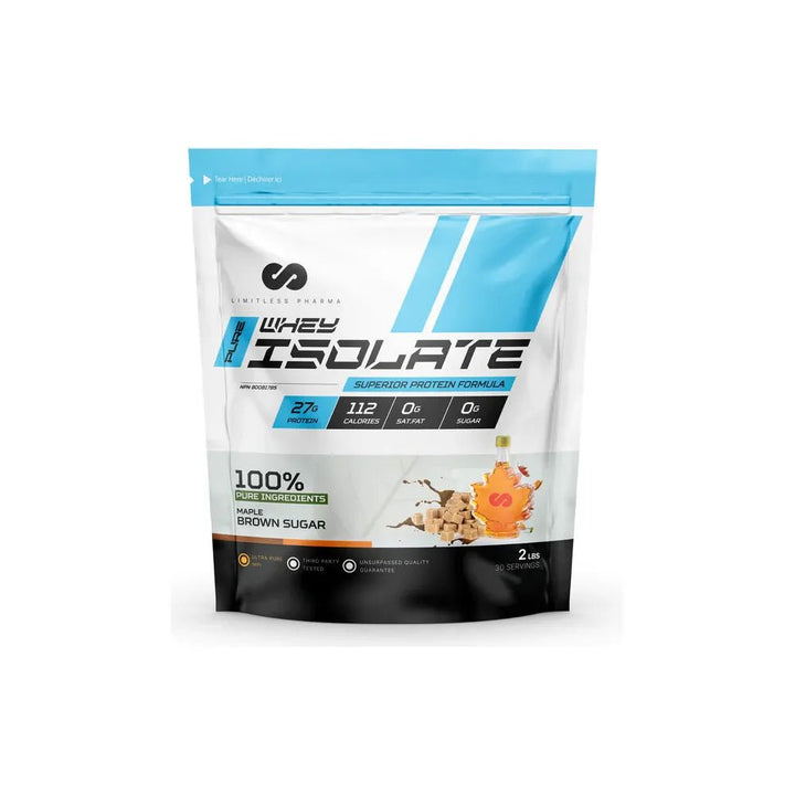 Limitless Pharma Isolate Maple Brown Sugar | Anthem Supplements Canada