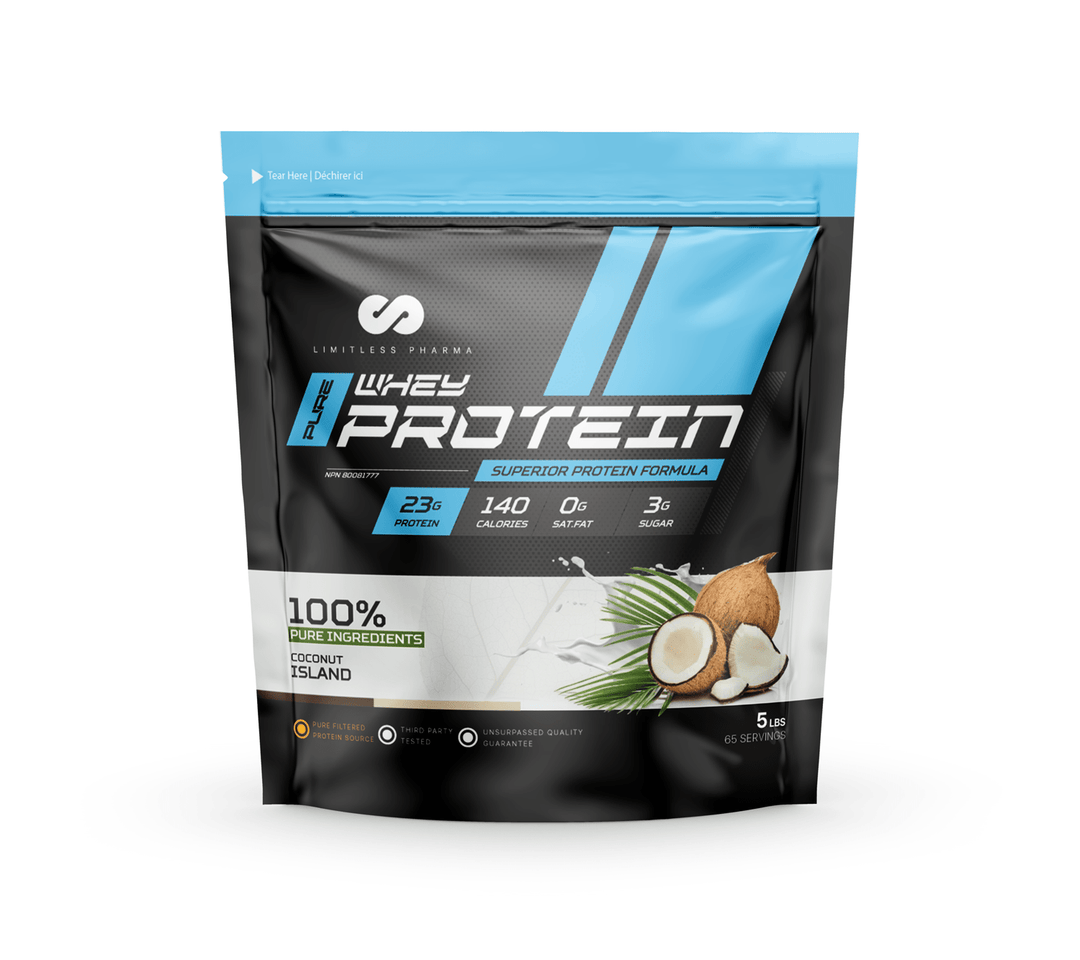 Limitless Pharma Whey - 5lb Coconut Island | Anthem Supplements Canada