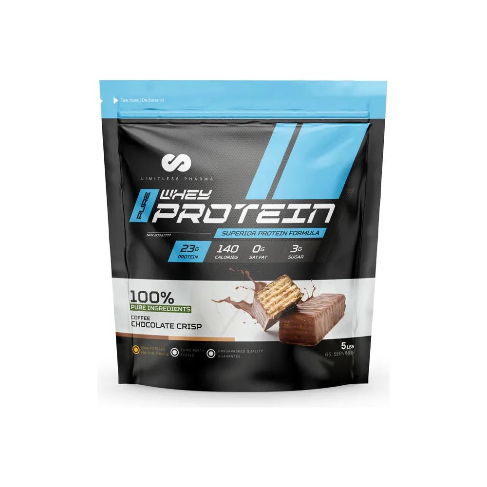 Limitless Pharma Whey Coffee Chocolate Crisp | Anthem Supplements Canada