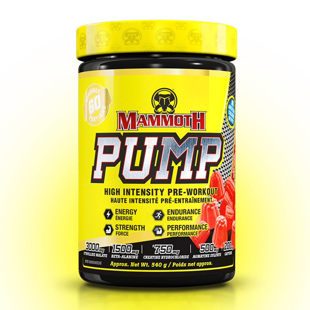 Mammoth Pump 60 Servings Swedish Very Berry | Anthem Supplements Canada