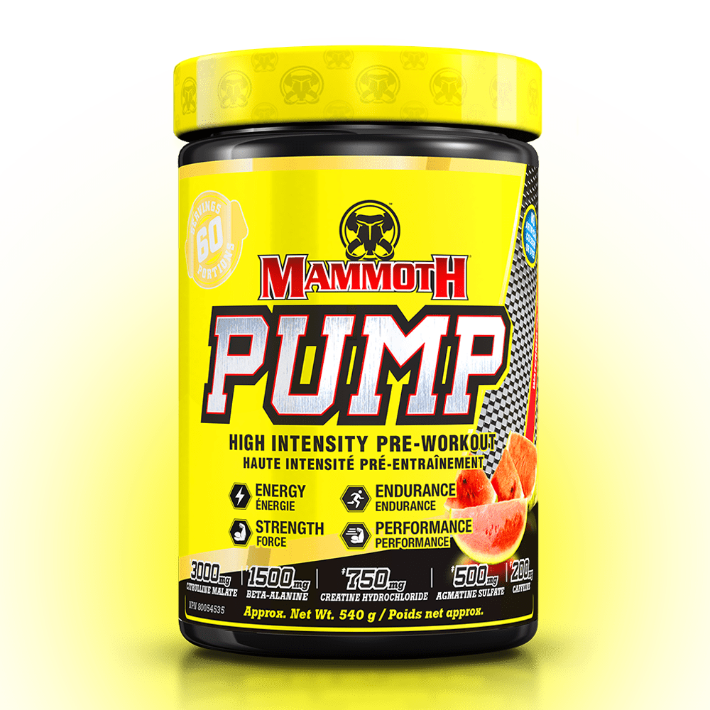 Mammoth Pump 60 Servings Watermelon | Anthem Supplements Canada