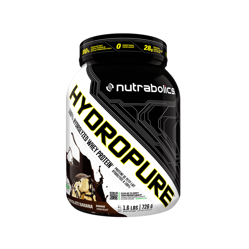 Nutrabolics HydroPure Hydrolyzed Whey Protein Chocolate Banana | Anthem Supplements Canada