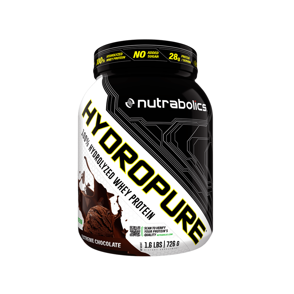 Nutrabolics HydroPure Hydrolyzed Whey Protein Extreme Chocolate | Anthem Supplements Canada