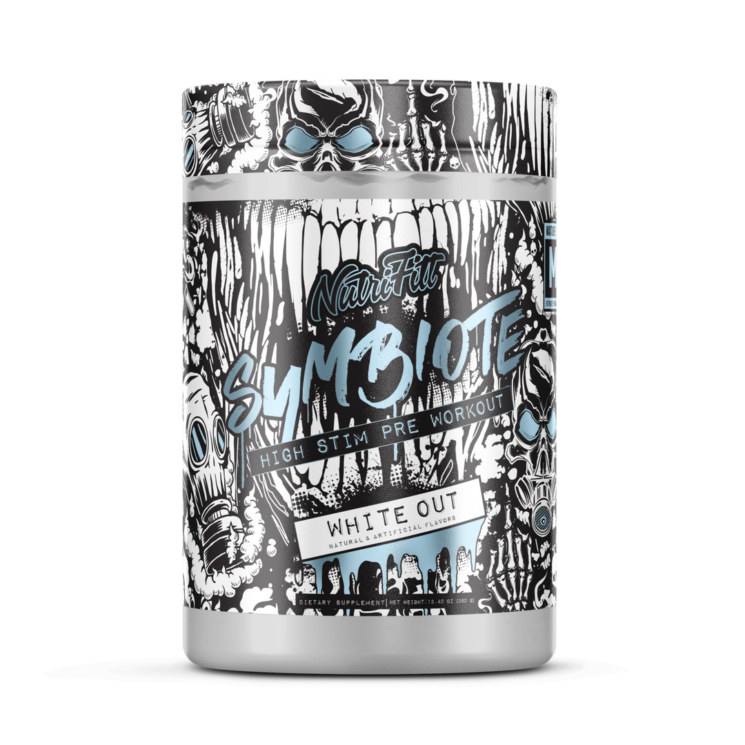 NutraFitt Symbiote Extreme Pre - Workout White Out | Anthem Supplements Canada
