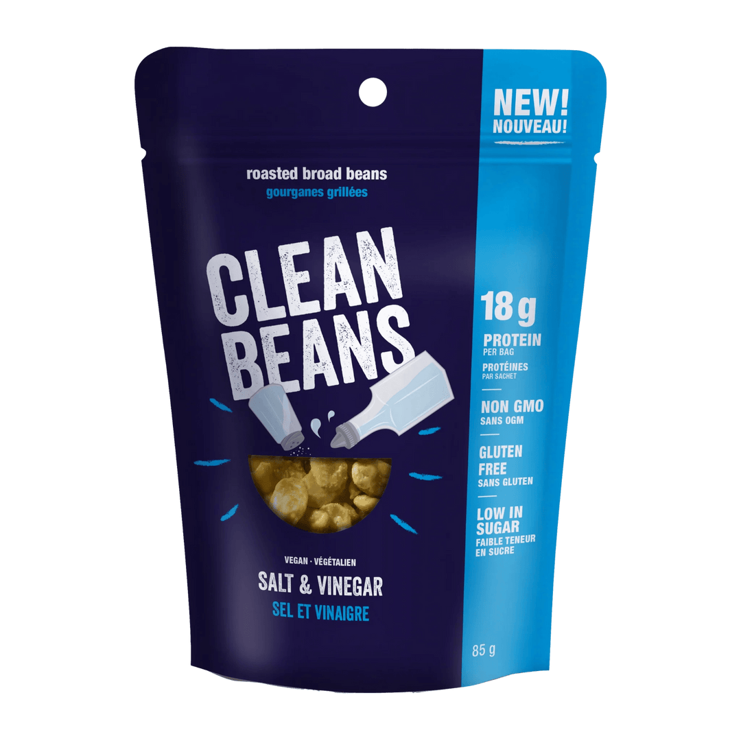 Nutraphase Clean Beans 85g Salt & Vinegar | Anthem Supplements Canada