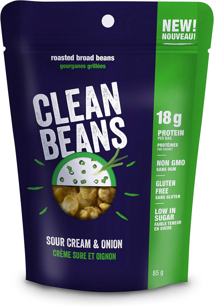 Nutraphase Clean Beans Sour Cream & Onion | Anthem Supplements Canada