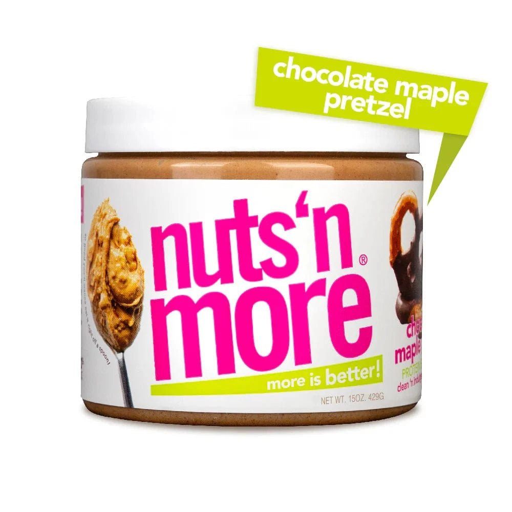 Nuts 'N More Chocolate Maple Pretzel Peanut Butter | Anthem Supplements Canada