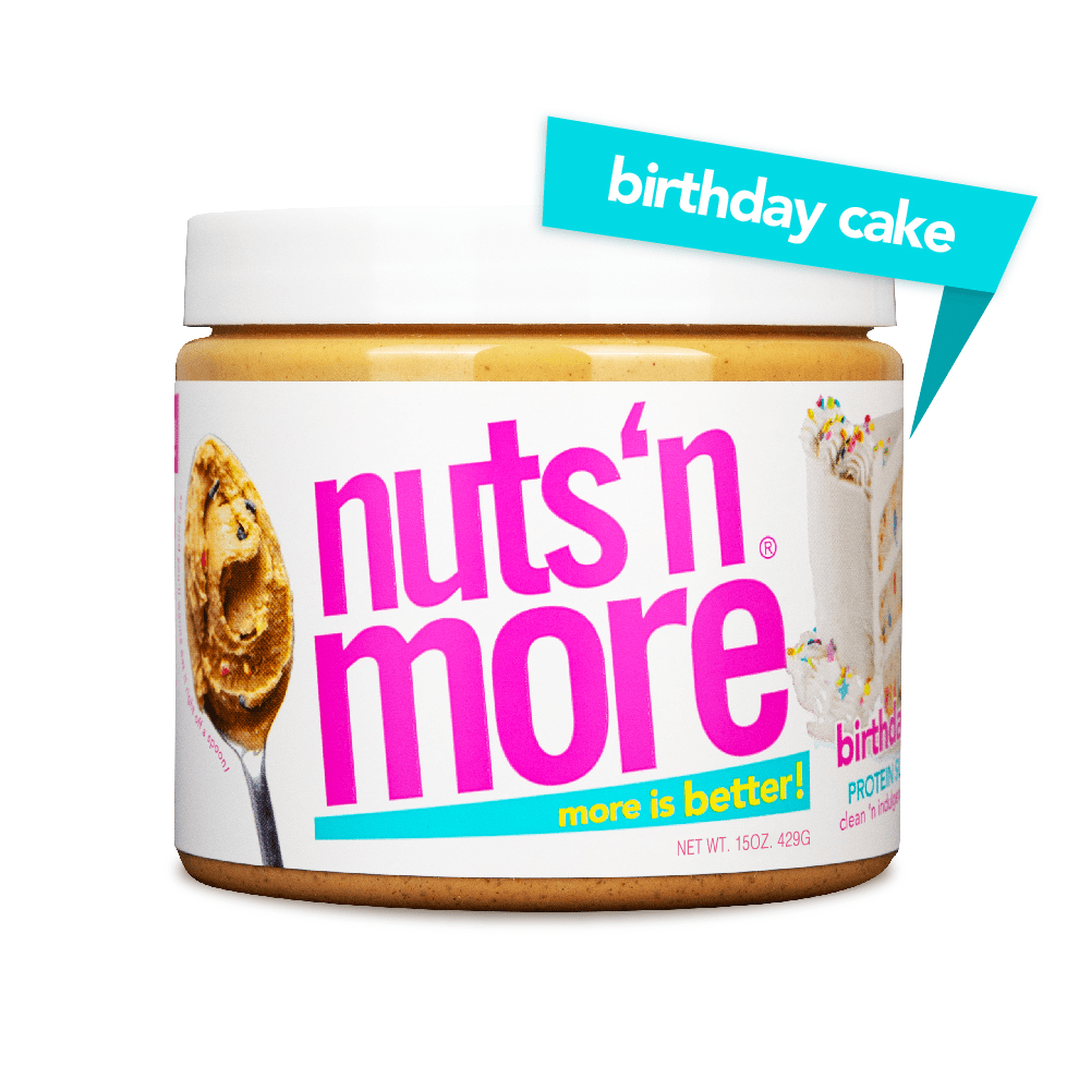 Nuts 'N More Spreads - 15oz Jar Birthday Cake | Anthem Supplements Canada
