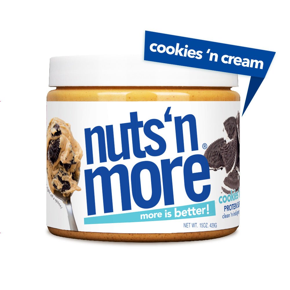 Nuts 'N More Spreads - 15oz Jar Chocolate Maple Pretzel Peanut Butter | Anthem Supplements Canada